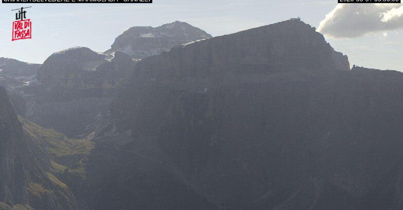 Webcam Campitello-Mazzin-Col Rodella - Canazei - Marmolada
