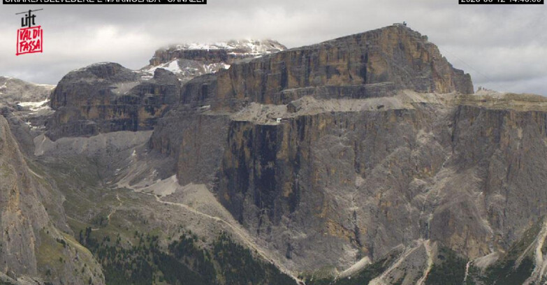 Webcam Campitello-Mazzin-Col Rodella - Canazei - Marmolada