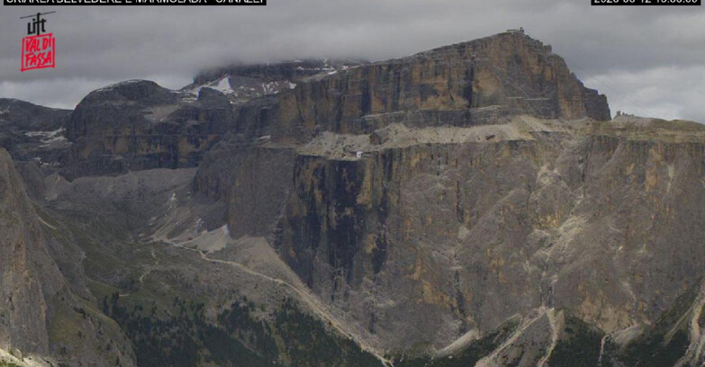 Webcam Campitello-Mazzin-Col Rodella - Canazei - Marmolada