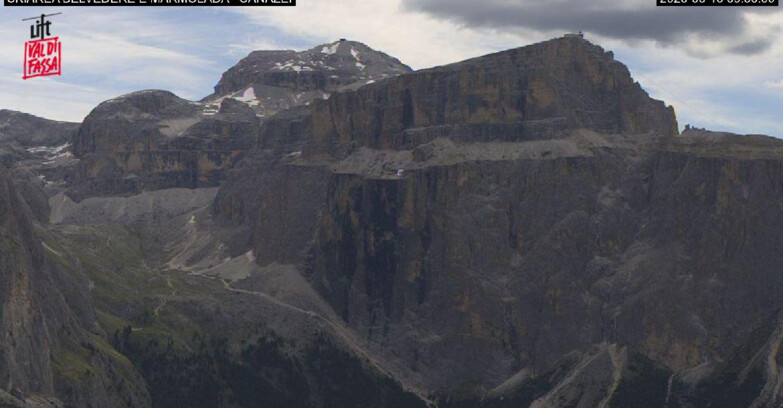 Webcam Campitello-Mazzin-Col Rodella  - Canazei - Marmolada