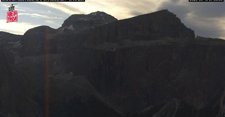 Webcam Campitello-Mazzin-Col Rodella  - Canazei - Marmolada