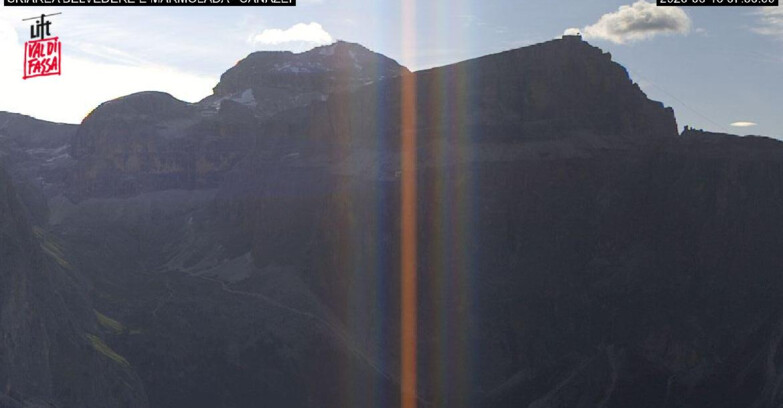 Webcam Campitello-Mazzin-Col Rodella  - Canazei - Marmolada
