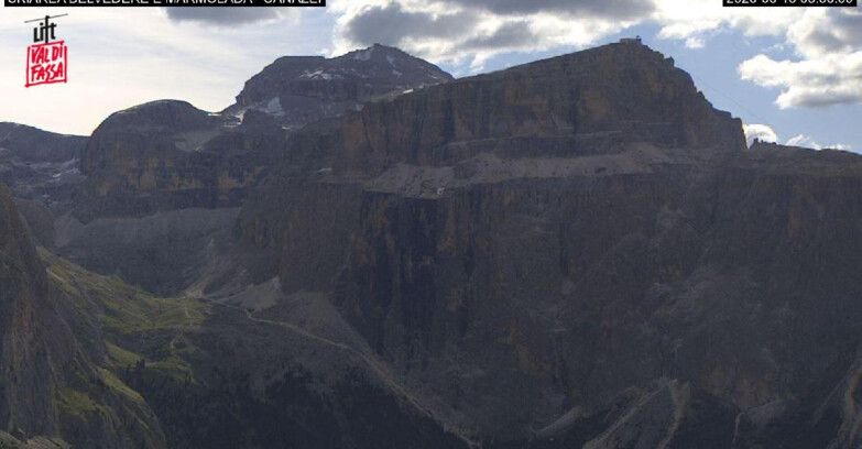 Webcam Campitello-Mazzin-Col Rodella  - Canazei - Marmolada