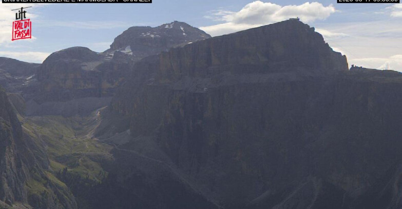 Webcam Campitello-Mazzin-Col Rodella  - Canazei - Marmolada