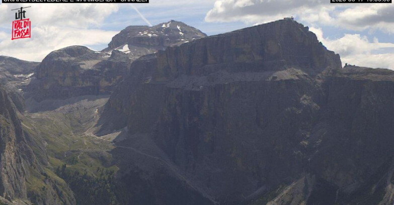 Webcam Campitello-Mazzin-Col Rodella  - Canazei - Marmolada
