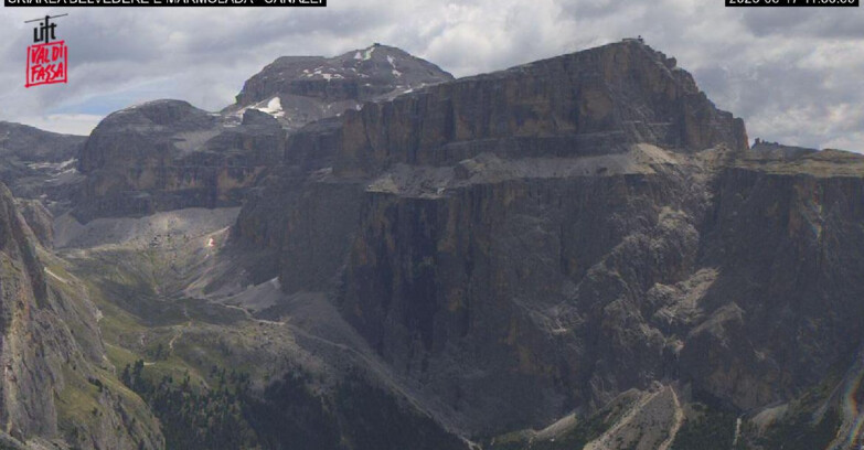 Webcam Campitello-Mazzin-Col Rodella  - Canazei - Marmolada