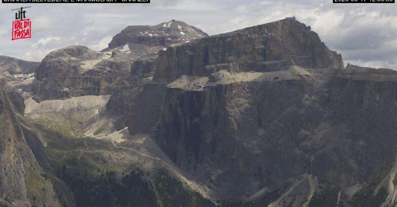 Webcam Campitello-Mazzin-Col Rodella  - Canazei - Marmolada