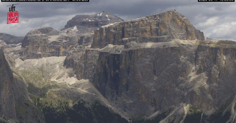Webcam Campitello-Mazzin-Col Rodella  - Canazei - Marmolada