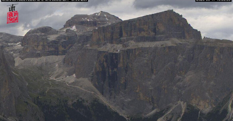 Webcam Campitello-Mazzin-Col Rodella  - Canazei - Marmolada