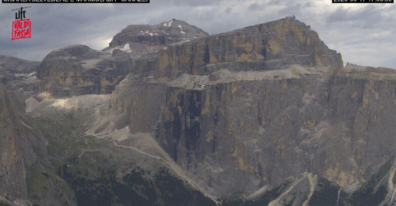 Webcam Campitello-Mazzin-Col Rodella  - Canazei - Marmolada