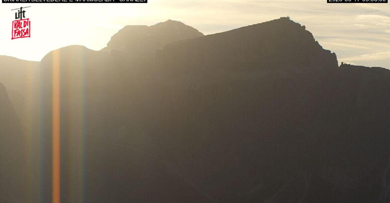 Webcam Campitello-Mazzin-Col Rodella  - Canazei - Marmolada