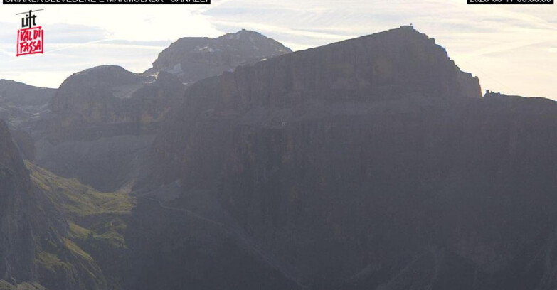 Webcam Campitello-Mazzin-Col Rodella  - Canazei - Marmolada