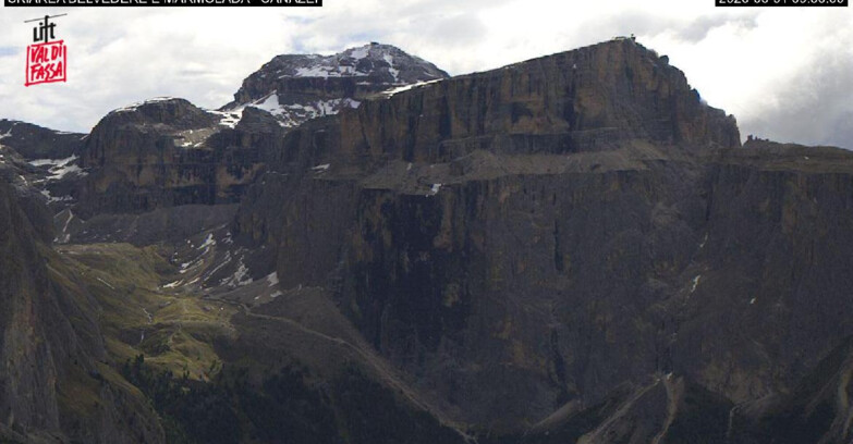 Webcam Campitello-Mazzin-Col Rodella  - Canazei - Marmolada