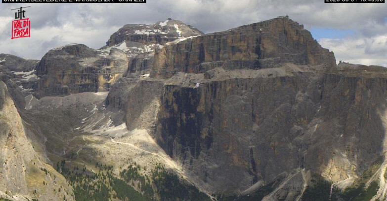 Webcam Campitello-Mazzin-Col Rodella  - Canazei - Marmolada
