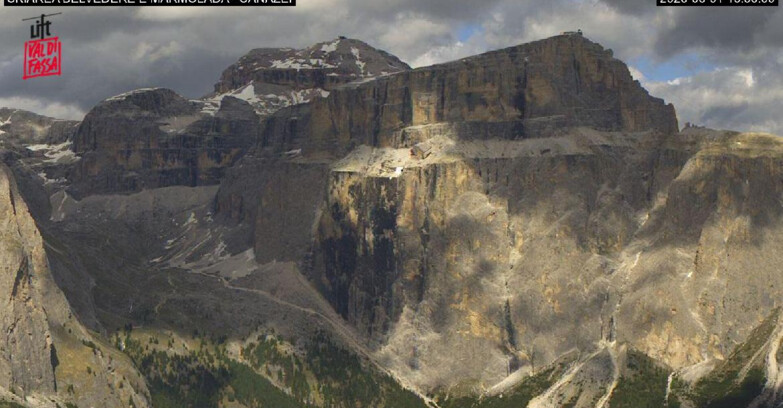 Webcam Campitello-Mazzin-Col Rodella  - Canazei - Marmolada