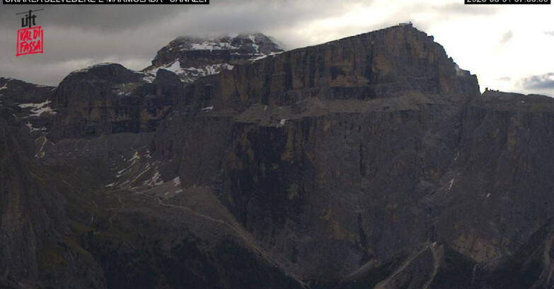 Webcam Campitello-Mazzin-Col Rodella  - Canazei - Marmolada