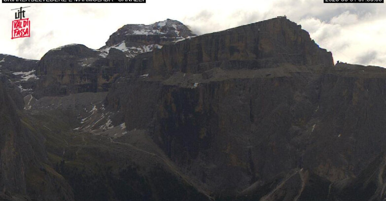 Webcam Campitello-Mazzin-Col Rodella  - Canazei - Marmolada