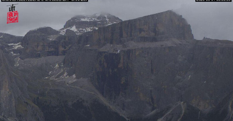Webcam Campitello-Mazzin-Col Rodella  - Canazei - Marmolada