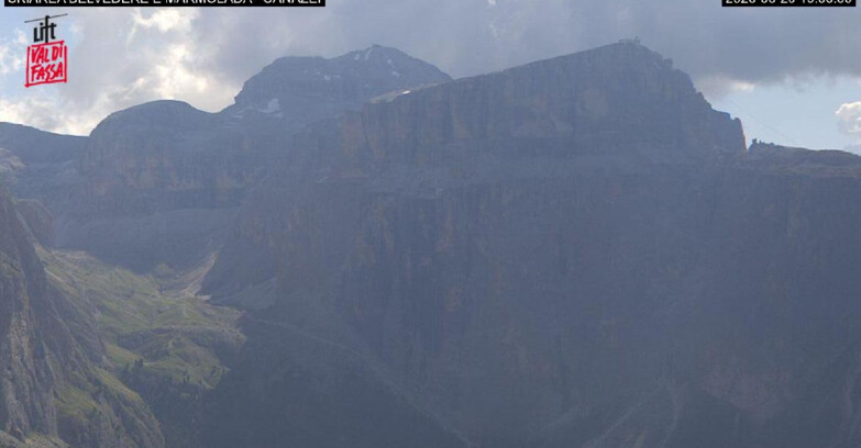 Webcam Campitello-Mazzin-Col Rodella - Canazei - Marmolada