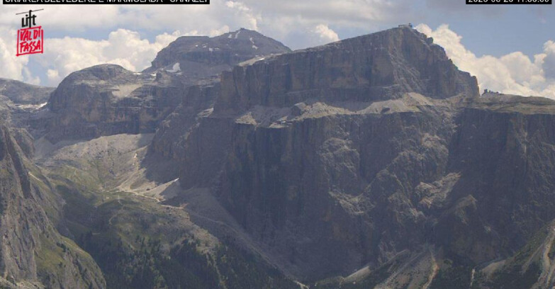 Webcam Campitello-Mazzin-Col Rodella - Canazei - Marmolada