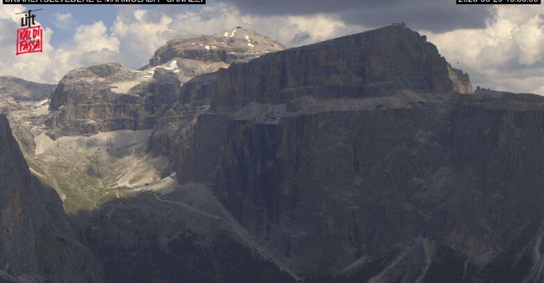 Webcam Campitello-Mazzin-Col Rodella - Canazei - Marmolada