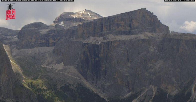 Webcam Campitello-Mazzin-Col Rodella - Canazei - Marmolada