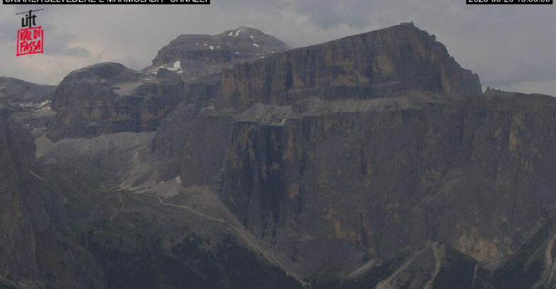 Webcam Campitello-Mazzin-Col Rodella - Canazei - Marmolada