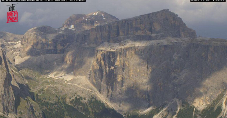 Webcam Campitello-Mazzin-Col Rodella - Canazei - Marmolada
