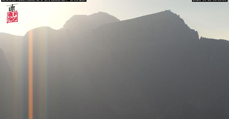 Webcam Campitello-Mazzin-Col Rodella  - Canazei - Marmolada