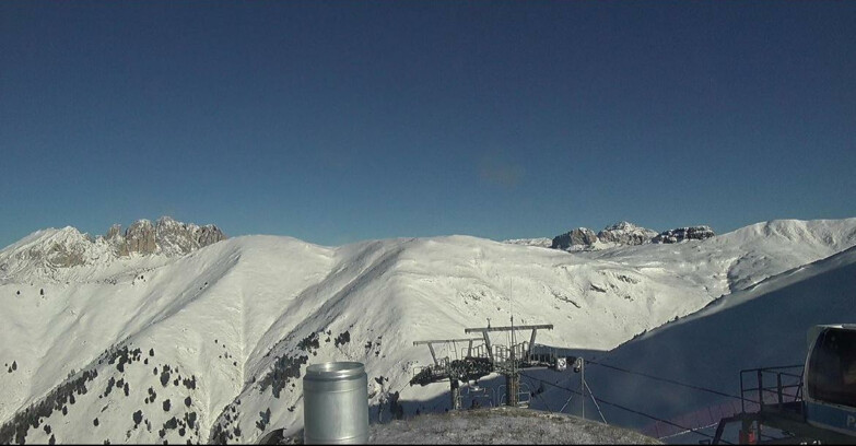 Webcam Pozza di Fassa-Aloch-Buffaure - Col de Valvacin - Stazione a Monte