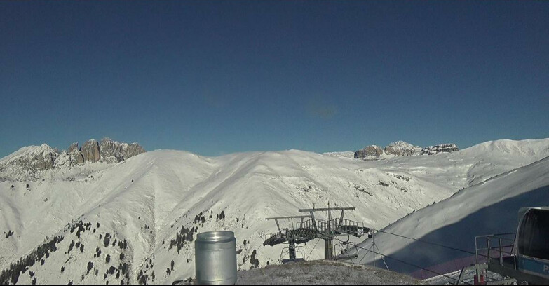 Webcam Pozza di Fassa-Aloch-Buffaure - Col de Valvacin - Stazione a Monte