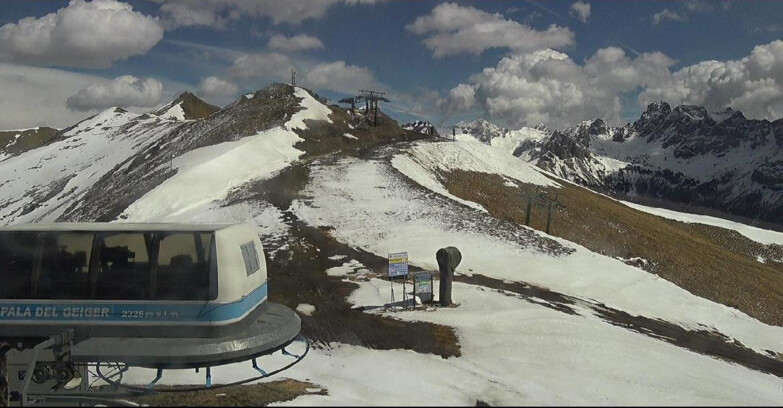 Webcam Поцца-ди-Фасса-Алок-Буффор  - Col de Valvacin - Stazione a Monte