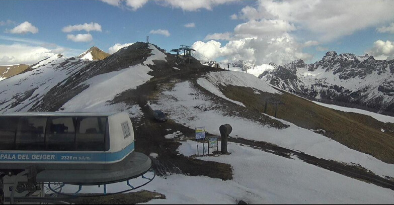 Webcam Поцца-ди-Фасса-Алок-Буффор  - Col de Valvacin - Stazione a Monte