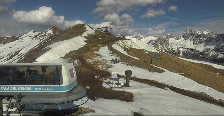 Webcam Поцца-ди-Фасса-Алок-Буффор  - Col de Valvacin - Stazione a Monte
