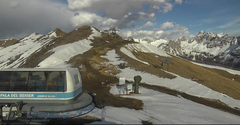 Webcam Поцца-ди-Фасса-Алок-Буффор  - Col de Valvacin - Stazione a Monte