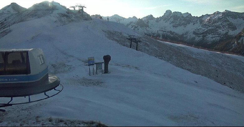 Webcam Поцца-ди-Фасса-Алок-Буффор  - Col de Valvacin - Stazione a Monte