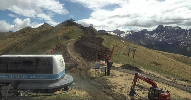Webcam Pozza di Fassa-Aloch-Buffaure  - Col de Valvacin - Stazione a Monte