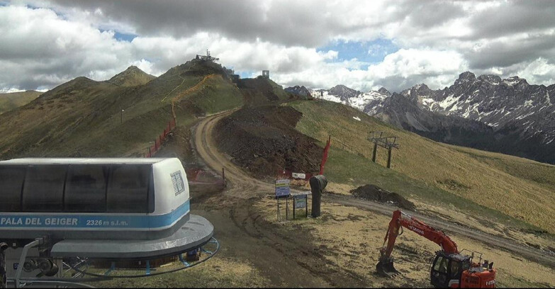 Webcam Pozza di Fassa-Aloch-Buffaure  - Col de Valvacin - Stazione a Monte