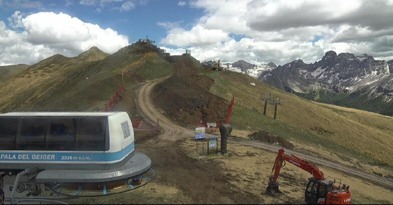 Webcam Pozza di Fassa-Aloch-Buffaure  - Col de Valvacin - Stazione a Monte