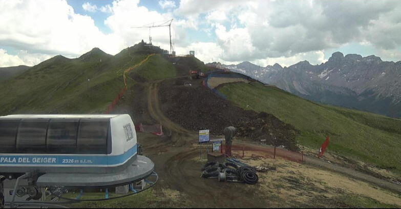 Webcam Pozza di Fassa-Aloch-Buffaure  - Col de Valvacin - Stazione a Monte