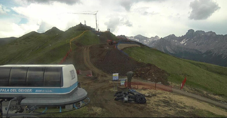 Webcam Pozza di Fassa-Aloch-Buffaure  - Col de Valvacin - Stazione a Monte