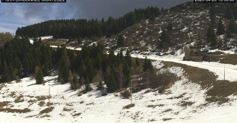 Webcam Монте-Бондоне  - Bondone Diagonale Montesel