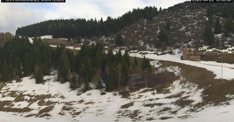 Webcam Монте-Бондоне  - Bondone Diagonale Montesel
