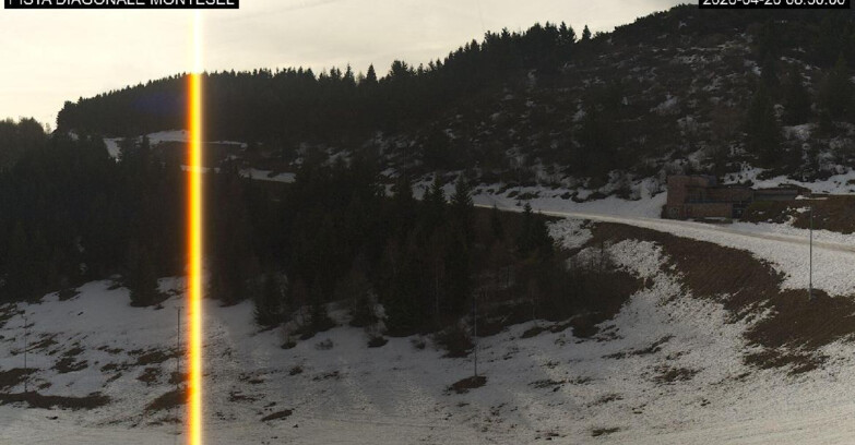 Webcam Монте-Бондоне  - Bondone Diagonale Montesel