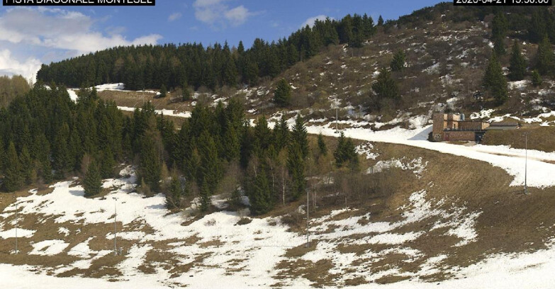 Webcam Monte Bondone - Bondone Diagonale Montesel