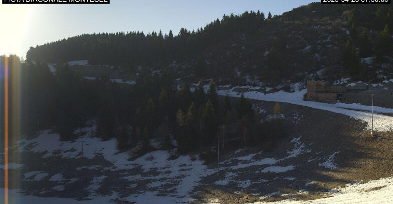 Webcam Monte Bondone - Bondone Diagonale Montesel