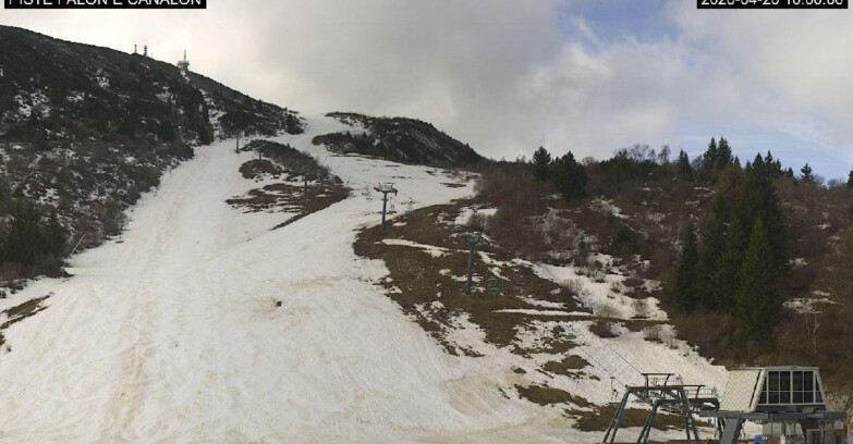 Webcam Monte Bondone - Bondone Palon e Canalon