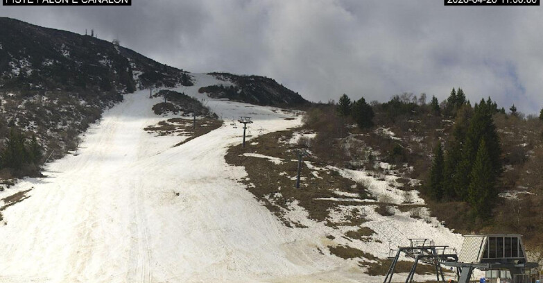 Webcam Monte Bondone - Bondone Palon e Canalon