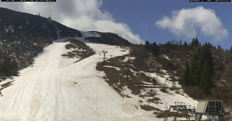 Webcam Monte Bondone - Bondone Palon e Canalon