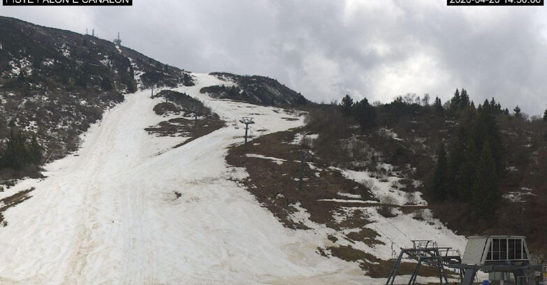 Webcam Monte Bondone - Bondone Palon e Canalon